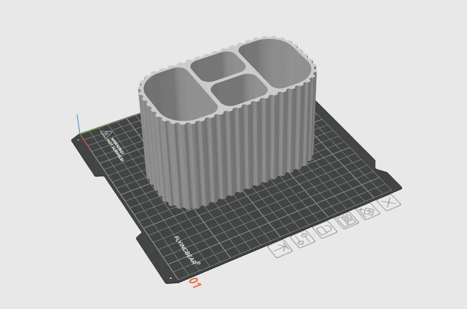 Khay Đựng Đồ Phòng Tắm Đa Năng In 3D Gọn Gàng - Image 1