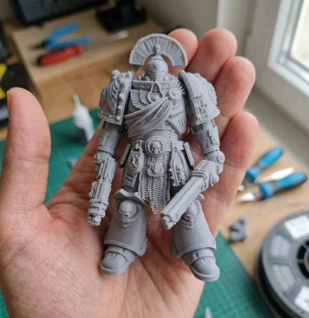 Mô hình 3D Warhammer 40k Space Marine II - Bộ sưu tập chiến binh - Image 2
