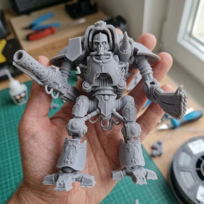 Mô hình 3D Warhammer 40k Space Marine II - Bộ sưu tập chiến binh