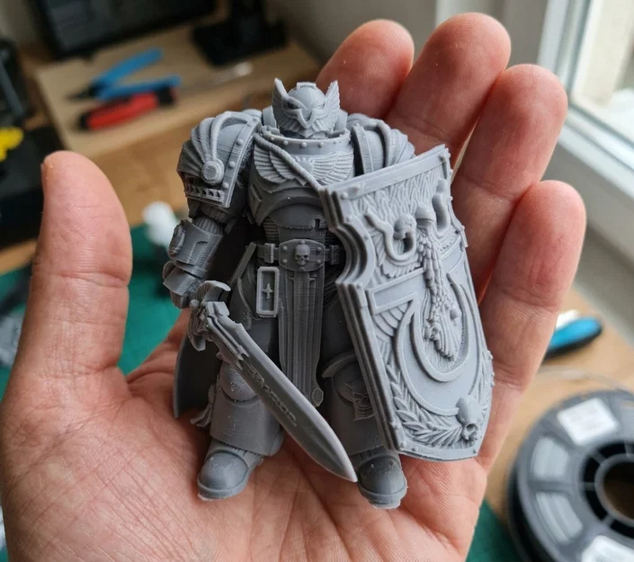 Mô hình 3D Warhammer 40k Space Marine II - Bộ sưu tập chiến binh - Image 5