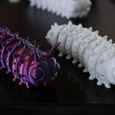 Mô hình chú sâu linh hoạt Flexy Caterpillar in 3D cực dễ thương