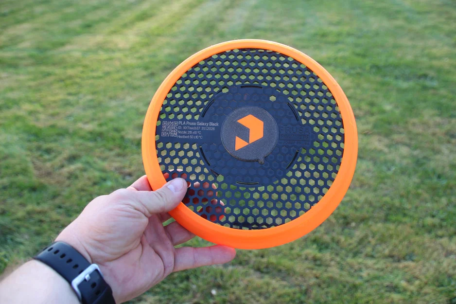 Prusament Upcycle Frisbee – Đĩa ném tái chế dễ in, không cần supports - Image 2