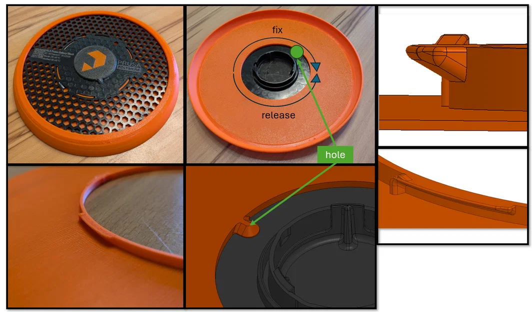 Prusament Upcycle Frisbee – Đĩa ném tái chế dễ in, không cần supports - Image 3