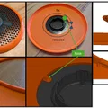 Prusament Upcycle Frisbee – Đĩa ném tái chế dễ in, không cần supports - Thumbnail 3