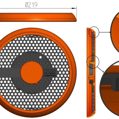 Prusament Upcycle Frisbee – Đĩa ném tái chế dễ in, không cần supports