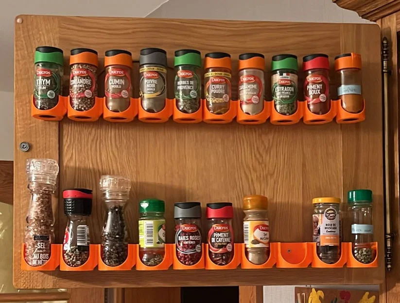 Kệ Gia Vị Modular & Parametric (Modular & Parametric Spice Rack) - Image 1