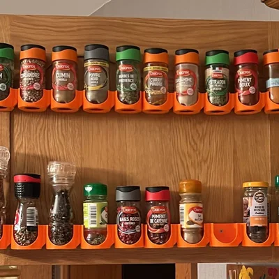 Kệ Gia Vị Modular & Parametric (Modular & Parametric Spice Rack)