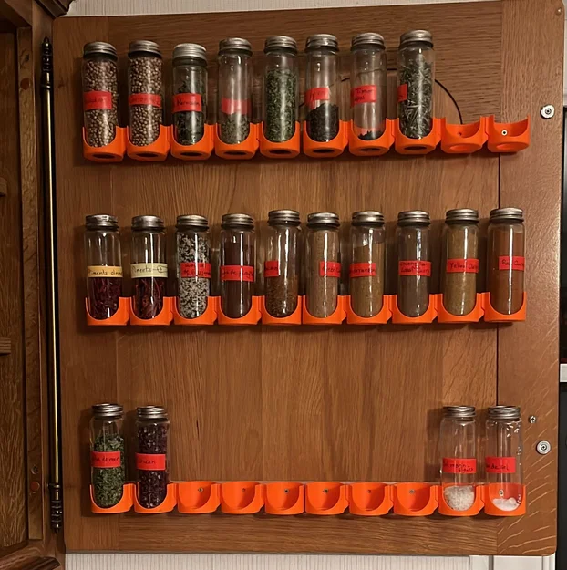 Kệ Gia Vị Modular & Parametric (Modular & Parametric Spice Rack) - Image 2