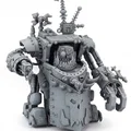 Mô hình Morkanaut - Chiến binh cơ khí hạng nặng cho Warhammer 40K - Thumbnail 1