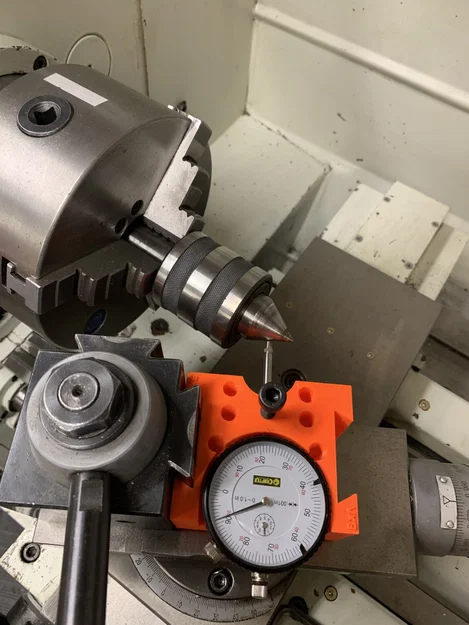 Dụng cụ chỉnh góc taper cho Lathe Compound (BXA) bằng dial indicator - Image 2