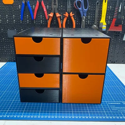 Tủ ngăn kéo 3D module - Giải pháp lưu trữ thông minh cho góc làm việc
