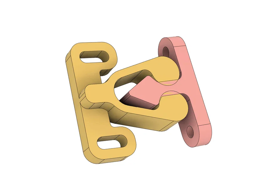Khóa gài chốt móc in 3D tùy chỉnh lực giữ linh hoạt - Image 1