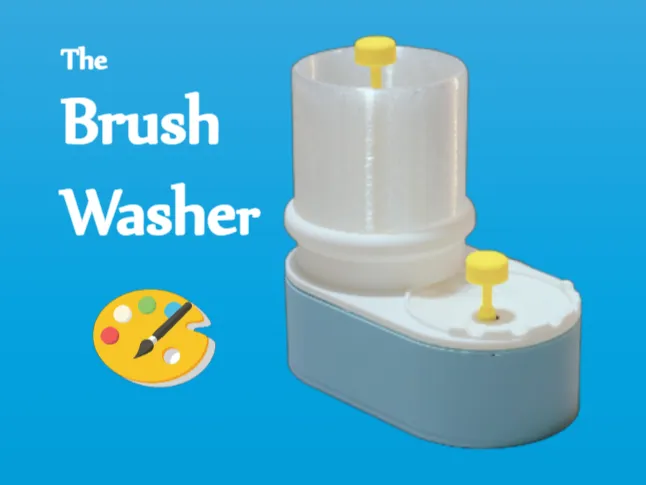 Dụng cụ rửa cọ chuyên dụng - The Brush Washer - Image 1