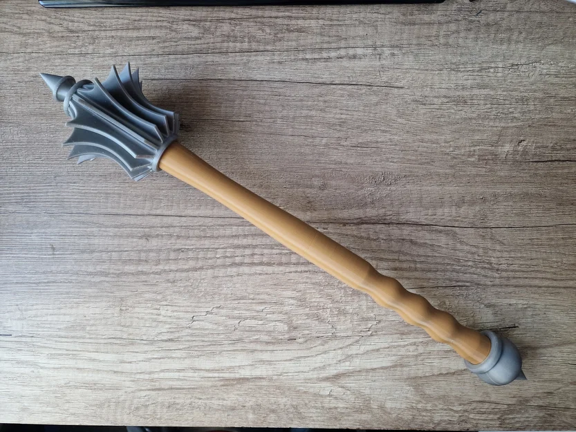 Cán cầm cho chùy Trung Cổ (Handle for Medieval mace / Husitský palcát) - Image 1