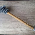 Cán cầm cho chùy Trung Cổ (Handle for Medieval mace / Husitský palcát) - Thumbnail 1