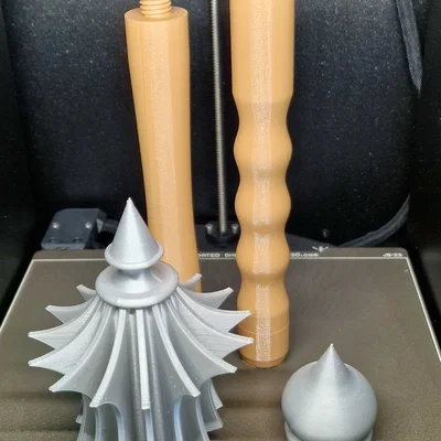 Cán cầm cho chùy Trung Cổ (Handle for Medieval mace / Husitský palcát)