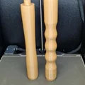 Cán cầm cho chùy Trung Cổ (Handle for Medieval mace / Husitský palcát) - Thumbnail 3