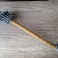 Cán cầm cho chùy Trung Cổ (Handle for Medieval mace / Husitský palcát) - Thumbnail 6