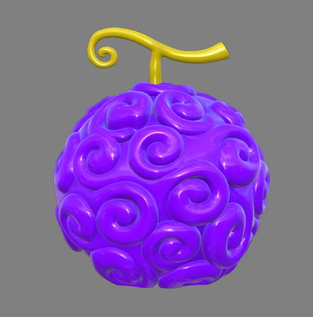 Gomu Gomu no Mi (Devil Fruit) – Mẫu in 3D trái ác quỷ One Piece - Image 3