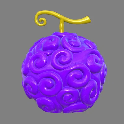 Gomu Gomu no Mi (Devil Fruit) – Mẫu in 3D trái ác quỷ One Piece