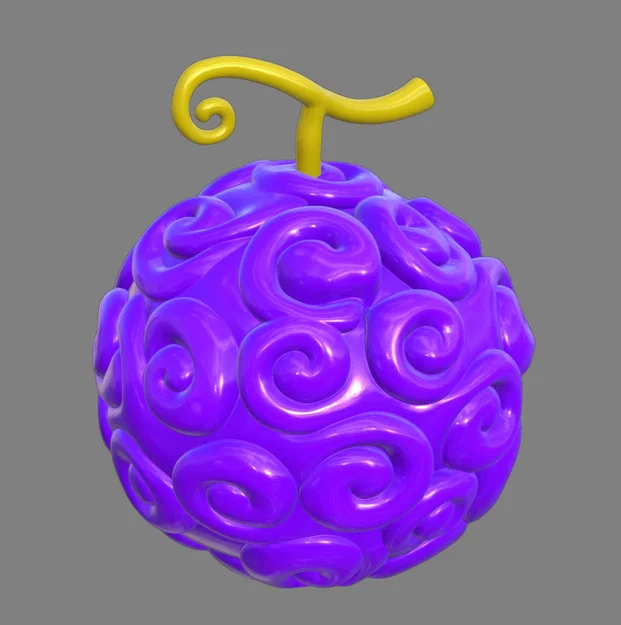 Gomu Gomu no Mi (Devil Fruit) – Mẫu in 3D trái ác quỷ One Piece - Image 4