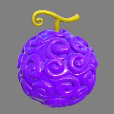 Gomu Gomu no Mi (Devil Fruit) – Mẫu in 3D trái ác quỷ One Piece
