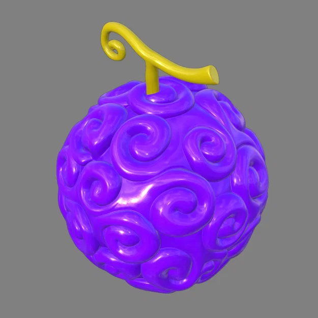 Gomu Gomu no Mi (Devil Fruit) – Mẫu in 3D trái ác quỷ One Piece - Image 5