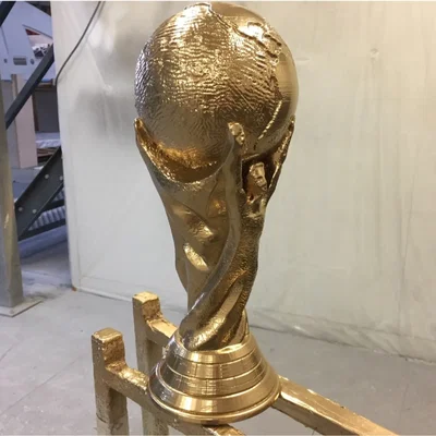 Mô hình cúp vô địch bóng đá thế giới (World Cup) in 3D cực đẹp