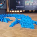 Rồng Nước Flexi Khớp Nối Print-in-Place (Articulated Flexi Water Dragon) - Thumbnail 4