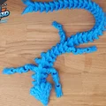 Rồng Nước Flexi Khớp Nối Print-in-Place (Articulated Flexi Water Dragon) - Thumbnail 6