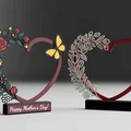 Trái tim trang trí cho Ngày của Mẹ (Heart for Mother's Day) - Thumbnail 1