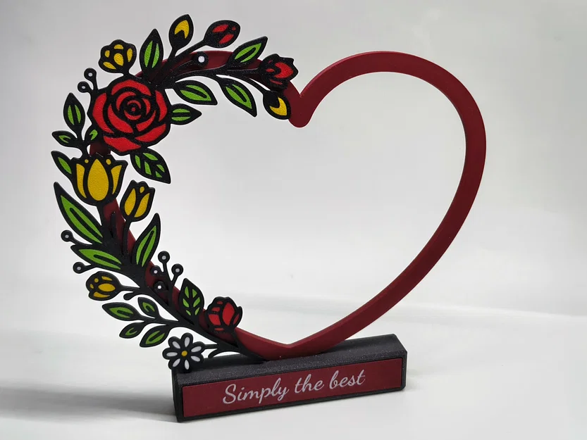 Trái tim trang trí cho Ngày của Mẹ (Heart for Mother's Day) - Image 6