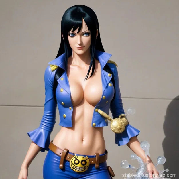 Mô hình 3D Nico Robin One Piece: Thiết kế ấn tượng cho người hâm mộ - Image 1
