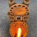 Đèn bàn Steampunk hoạt động đầy đủ (Fully functional desk lamp) - Thumbnail 5