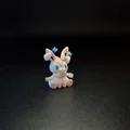 Bộ sưu tập mô hình 3D Pokemon Eevee Evolutions Mini dễ thương - Thumbnail 3