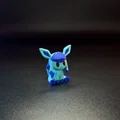 Bộ sưu tập mô hình 3D Pokemon Eevee Evolutions Mini dễ thương - Thumbnail 10