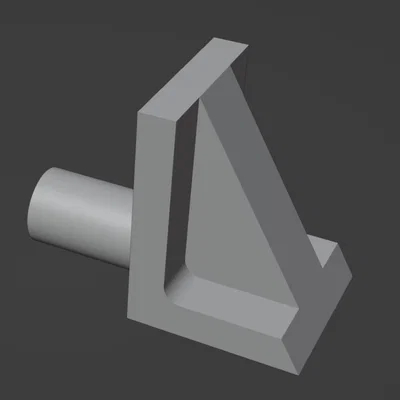 Chốt đỡ kệ Ikea (Ikea shelf peg)