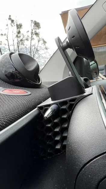 Bệ gắn giá đỡ điện thoại Smart Fortwo 453 (Smart Fortwo 453 Phone holder platform) - Image 6