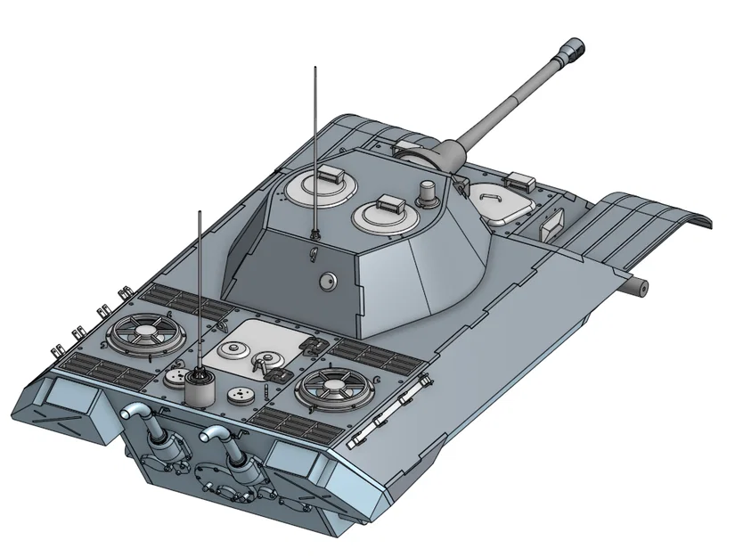 1/16 RC Panzer Tank VK-16.02 Leopard (v0.9.4) - Image 4