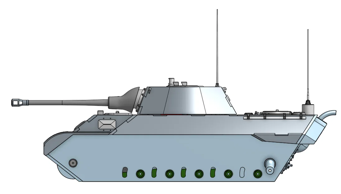 1/16 RC Panzer Tank VK-16.02 Leopard (v0.9.4) - Image 6