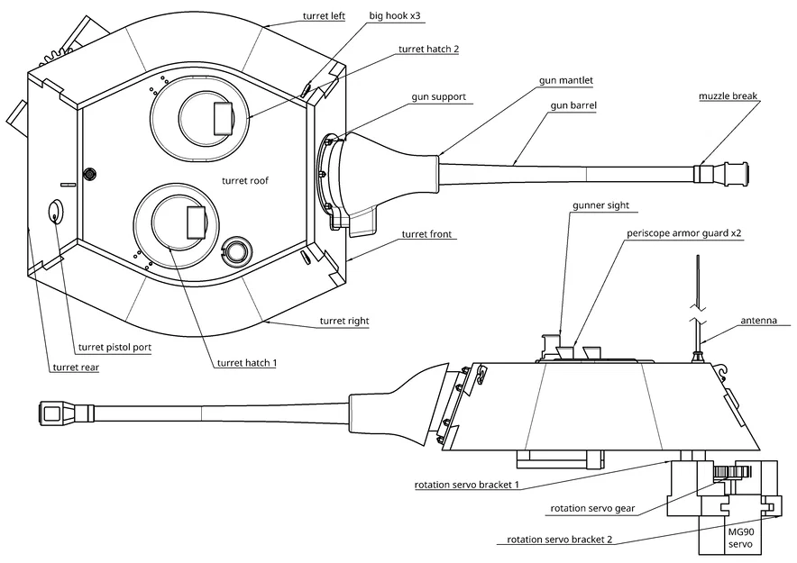 1/16 RC Panzer Tank VK-16.02 Leopard (v0.9.4) - Image 11