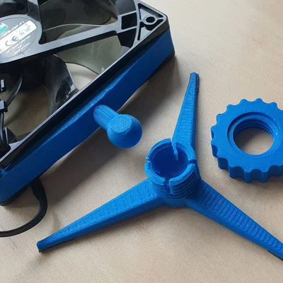 Giá đỡ quạt – quạt để bàn (Fan holder - desk fan)