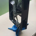 Giá đỡ quạt – quạt để bàn (Fan holder - desk fan) - Thumbnail 3