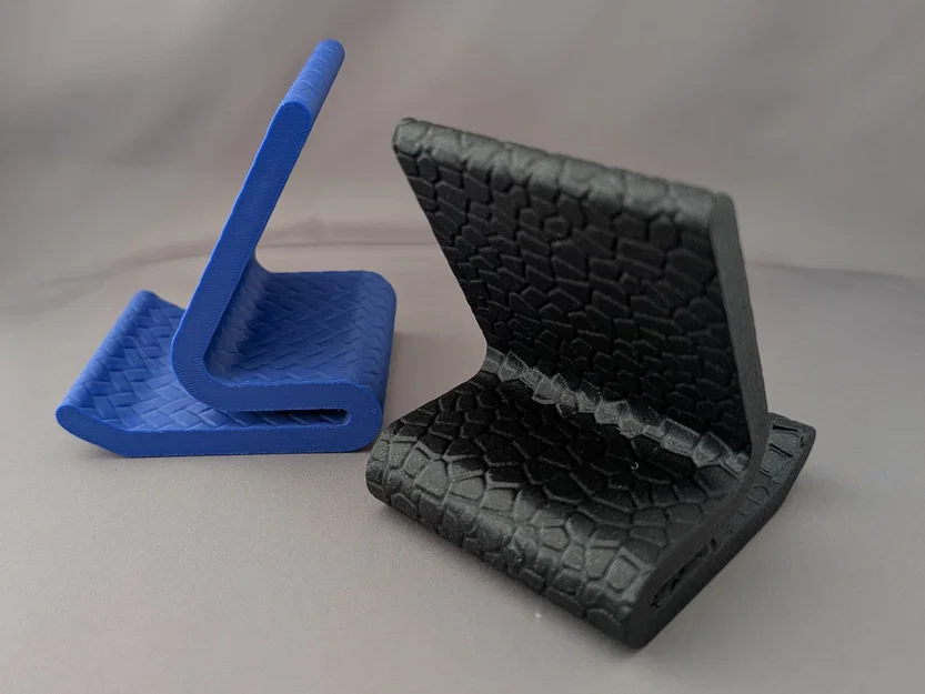 Giá đỡ điện thoại in 3D với 3 kiểu họa tiết vân bề mặt độc đáo - Image 3