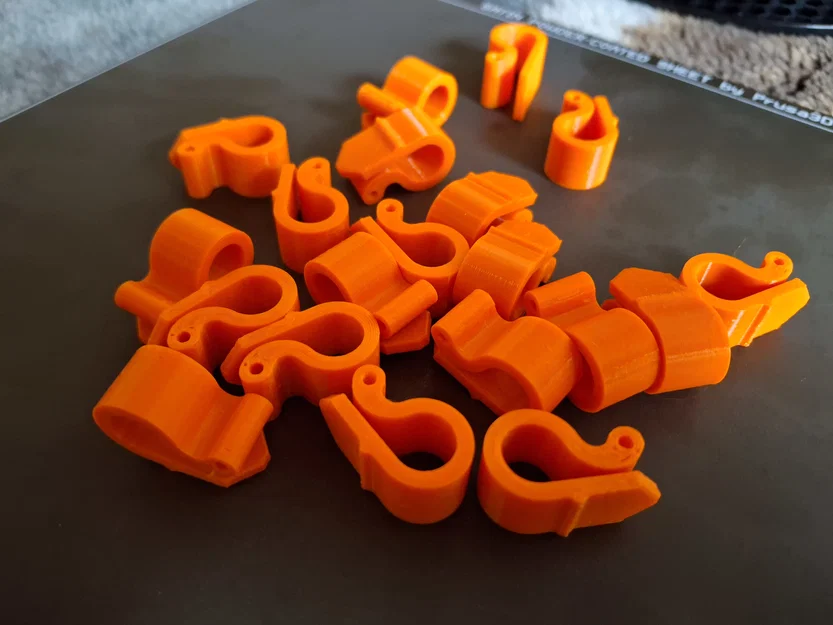 Kẹp giữ dây nhựa in 3D 1.75mm (Filament Clip) nhỏ gọn tiện lợi - Image 3