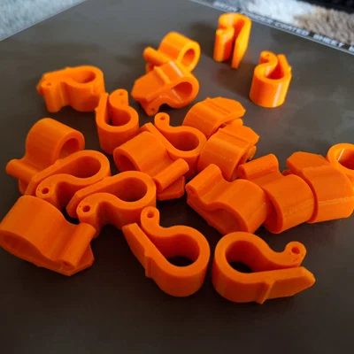 Kẹp giữ dây nhựa in 3D 1.75mm (Filament Clip) nhỏ gọn tiện lợi