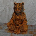 Mô hình 3D Hổ thiền sư (Zen Buddha Monk) - In 3D không cần support - Thumbnail 1