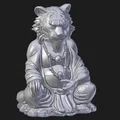 Mô hình 3D Hổ thiền sư (Zen Buddha Monk) - In 3D không cần support - Thumbnail 3