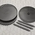 Kệ Đựng Gia Vị Xoay Thông Minh Dạng Module (20 cm) - Thumbnail 7