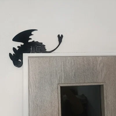Mô hình trang trí cửa Night Fury Toothless